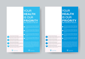 Modern Creative Corporate Medical Flyer Design