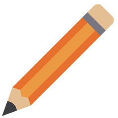 pencil flat icon