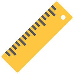 ruler flat icon