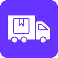Delivery Truck Icon Style