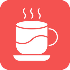 Hot Tea Icon Style