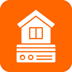 House Payment Icon Style