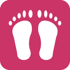 Footprint Icon Style