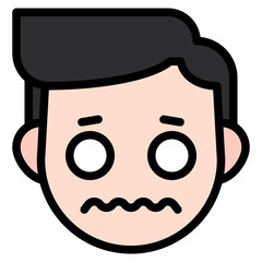 fear line icon
