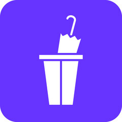 Umbrella Stand Icon Style