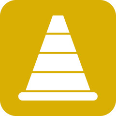 Traffic Cone Icon Style