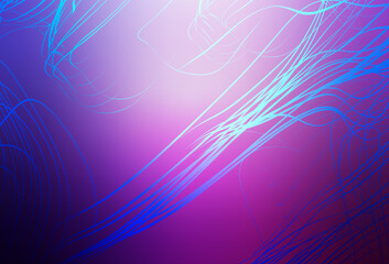 Light Purple, Pink vector blurred bright texture.