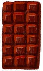 chocolate illustdrawing