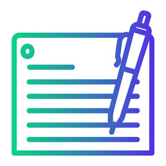 writing letter icon