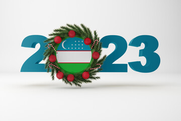 2023 Uzbekistan With Wreath