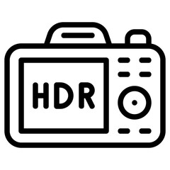 hdr line icon
