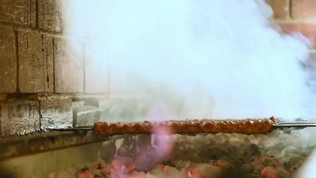 Meats cooked in wood fire, Ocakbaşı