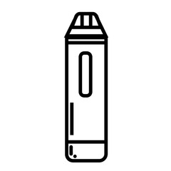 various kinds of parts and equipments contained in a vape