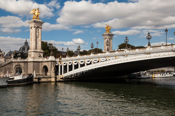 River Sevan in Paris, September 2021. France