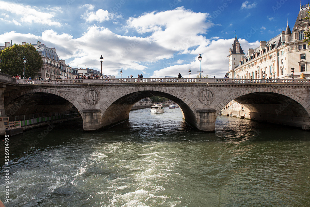 Canvas Prints River Sevan in Paris, September 2021. France