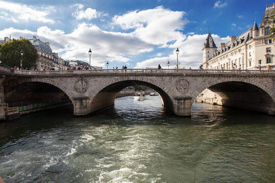River Sevan in Paris, September 2021. France