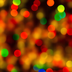 Obraz premium Gradient Bokeh Background Generative AI