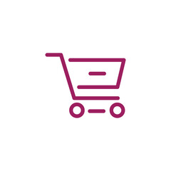 Shopping Cart Icon Vector Illustration Design