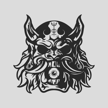 set of skull illustration with stunning detail. vector skull clip art easy to use. black and white skull logo. Trending Skull Bundles 