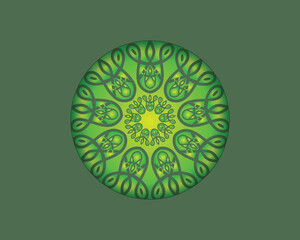 Colorful mandala. vector illustration. Islam, Arabic, Indian, Turkish, Pakistan, Chinese, 