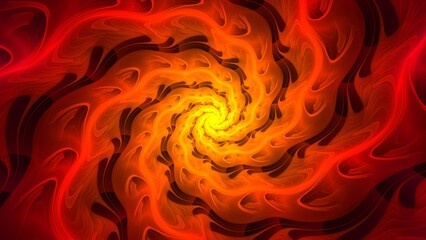 Abstract cosmic swirl for art projects. 3D illustration