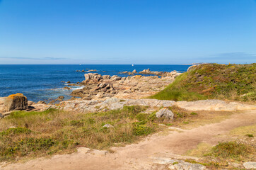 Fototapeta na wymiar Galicia rocky coast