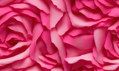 pink rose petals, Seamless Infinite Pattern, Generative AI