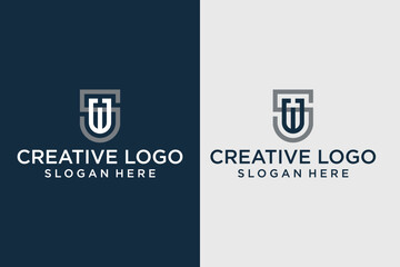 creative logo and latter W