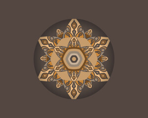 Colorful mandala. vector illustration. Islam, Arabic, Indian, Turkish, Pakistan, Chinese, 