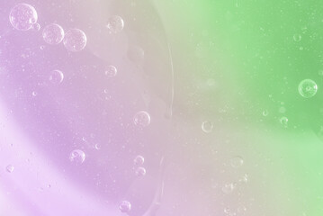 Abstract Purple water bubbles background