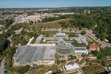Phipps Conservatory and Botanical Gardens in Pittsburgh, Pennsylvania. Schenley Park's horticulture...