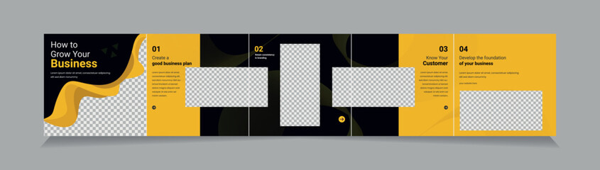 Instagram Carousel Template Set of editable social media instagram carousel post © thedesignsource