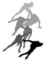 アイススケート、PNG