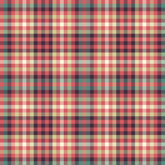Decorative tartan plaid tiles pattern illustration
