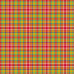 Decorative tartan plaid tiles pattern illustration