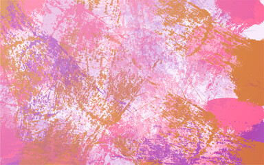 Abstract grunge texture multicolor background vector