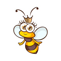 modern bee logo design