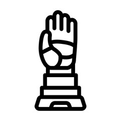 Space Gloves Icon Design © IYIKON