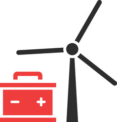 Electric Renewable Vector Icon
