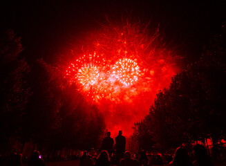 Photos de feu d'artifices, jour de l'an, nouvel année, 2023