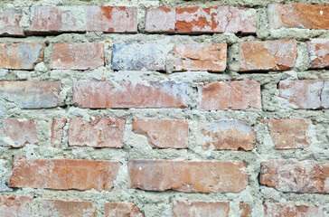 Wall from old bricks. Perfect as a background or texture.