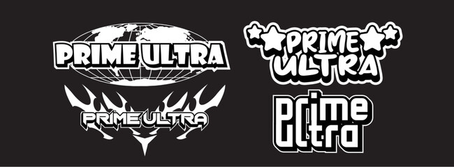 Vector Graphic Assets Set. Bold modern Shapes for Posters Template, flyers, clothes, social media, graphic design, sticker, In Y2k style, Futuristic, Anti-design, Digital Collage, Retro Futurist.	