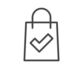 Good icon vector. Business success sign. Best quality symbol of correct, verified, certificate, approval, accepted, confirm, check mark.