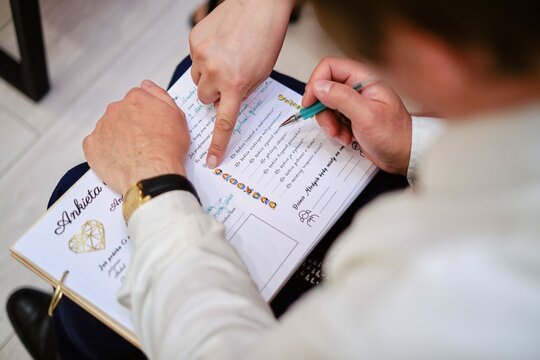 wpis do księgi weselnej