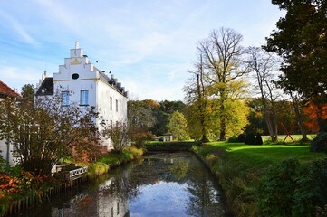 herbstlicher Park in Beesel,Niederlande