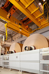 The machinery in a paper mill plant. © Jose Luis Stephens