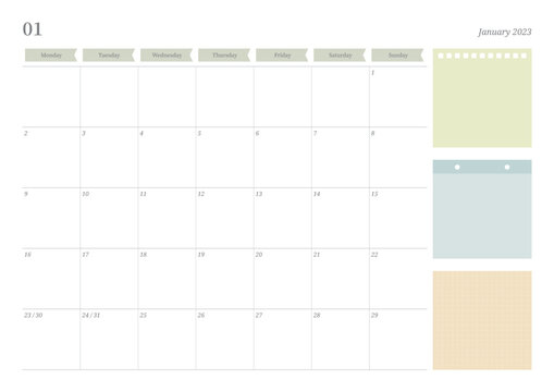 One Month Calendar Template Images – Browse 14,610 Stock Photos, Vectors, and Video | Adobe Stock