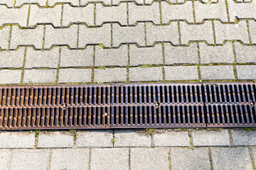 parking lot in the street