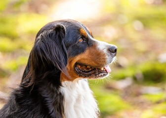 bernese mountain dog - 556973911