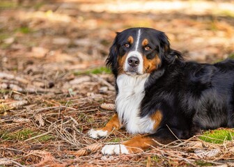 bernese mountain dog - 556973914